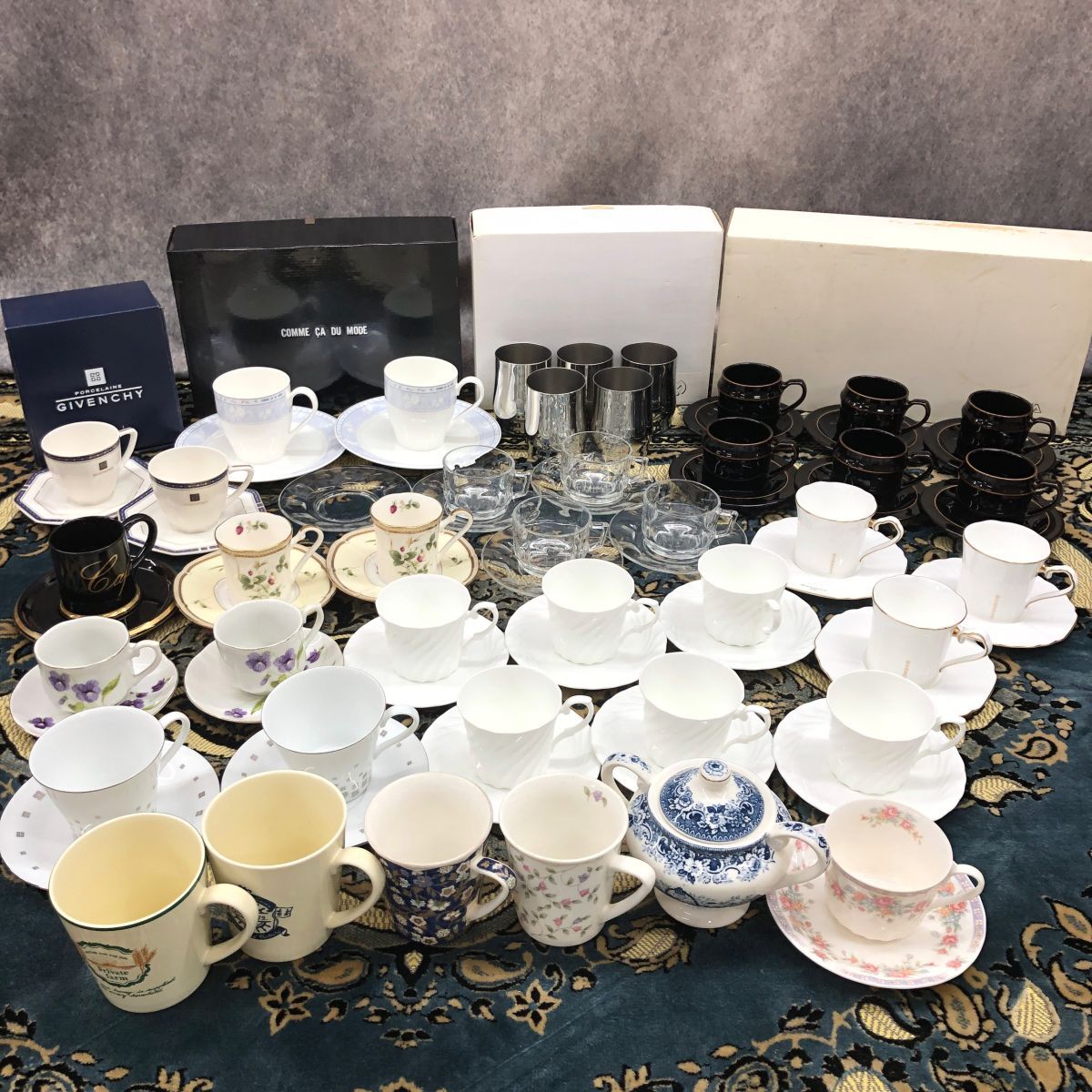 GIVENCHY 他 カップ&ソーサー マグカップ シュガーポット いろいろ 30点 まとめて 【SW0423T#140】拍卖