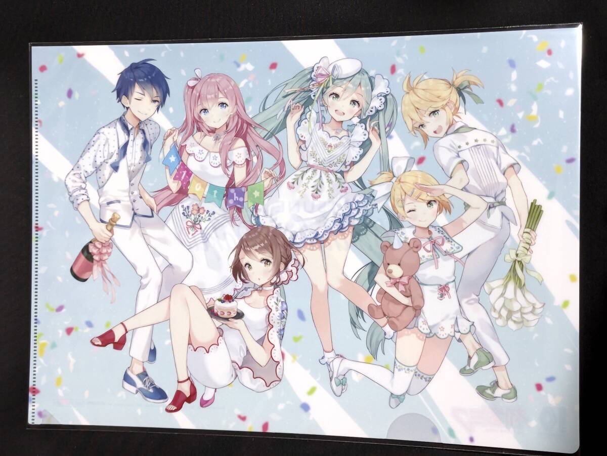 ☆クリアファイル☆ ボーカロイド VOCALOID 初音ミク 2017 HATSUNE MIKU Birthday Party イベント参加者限定 非売品 餡こたく /T103拍卖