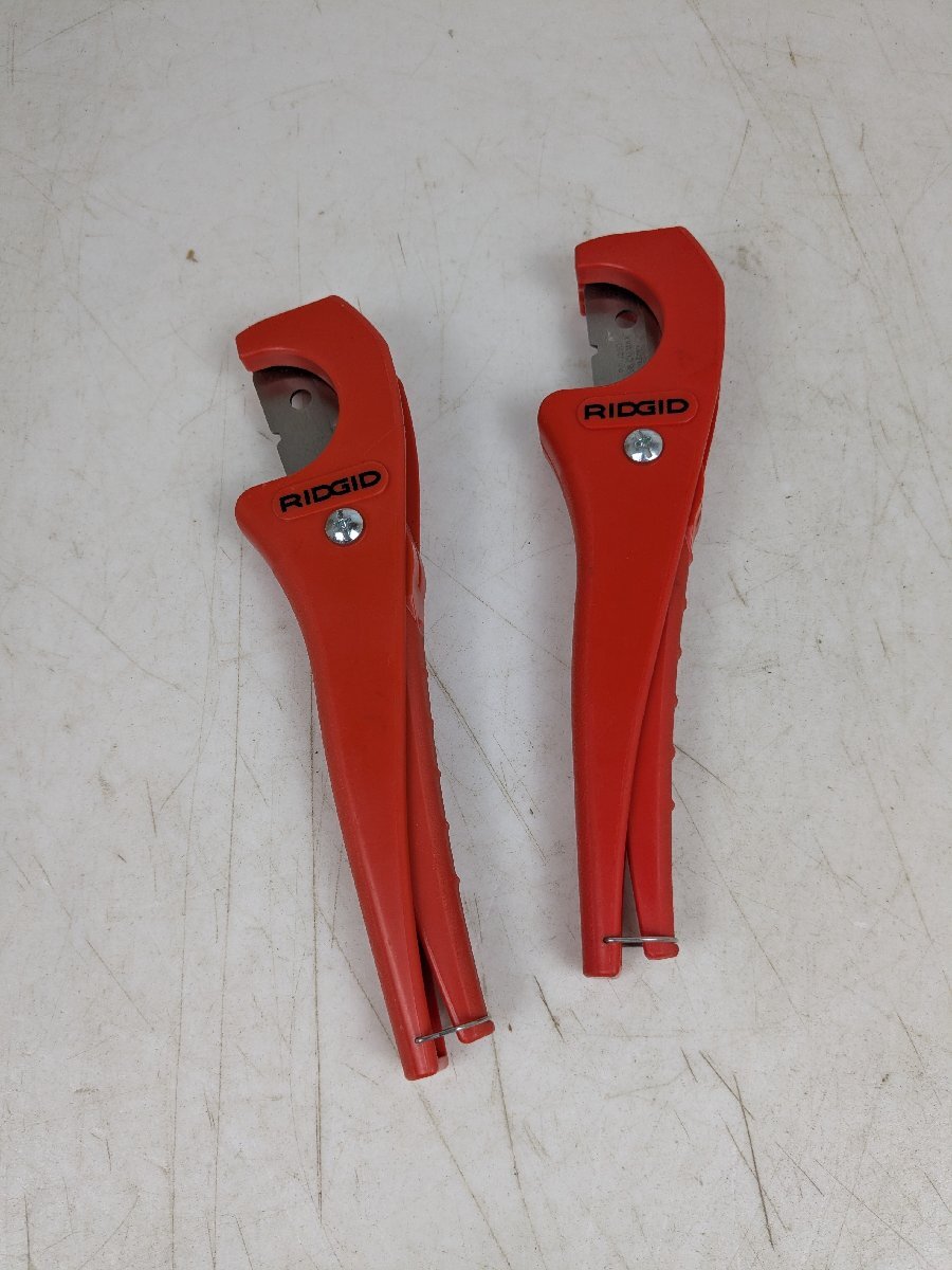 【2点まとめ】 プラスチックパイプカッター RIDGID PC-1250 42mm 2点おまとめ 工具 / 60 (SGKY028845)拍卖
