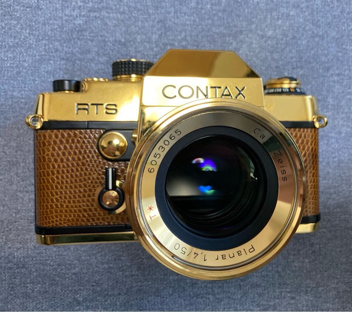 CONTAX RTS ゴールド フィルムカメラ拍卖