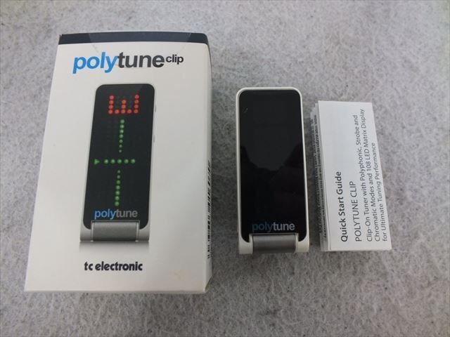 【01】tc electronic polytune clip チューナー 動作確認済 中古 現状品 260402S8286拍卖