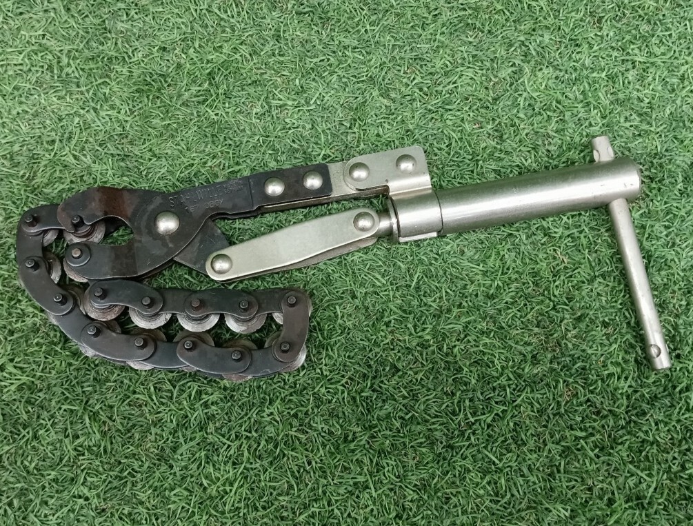 中古品 STAHLWILLE スタビレー チェーンパイプカッター 157拍卖