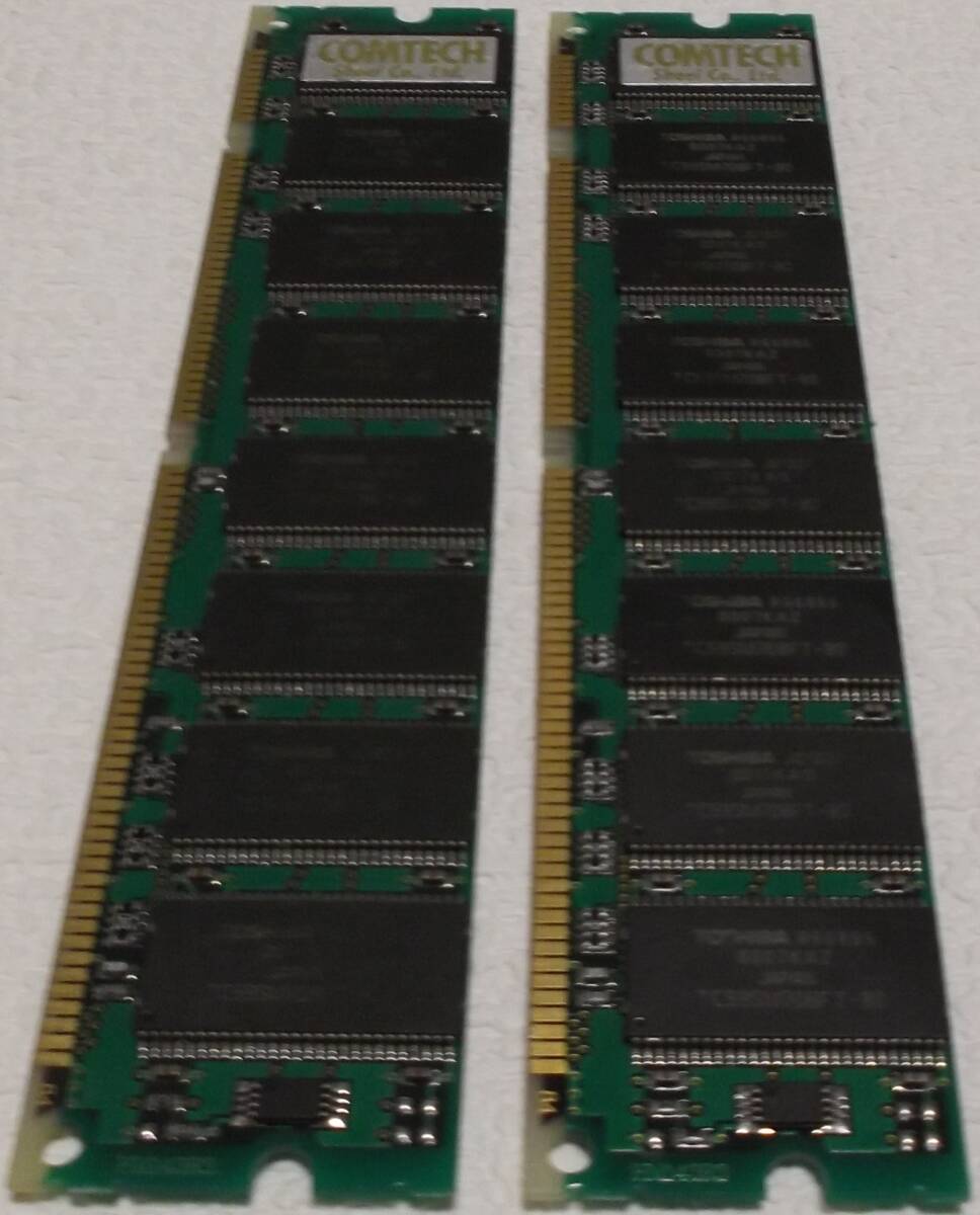中古品 Shoei COMTECH DIMM PC100-128M 256MB(128M*2) 現状品拍卖