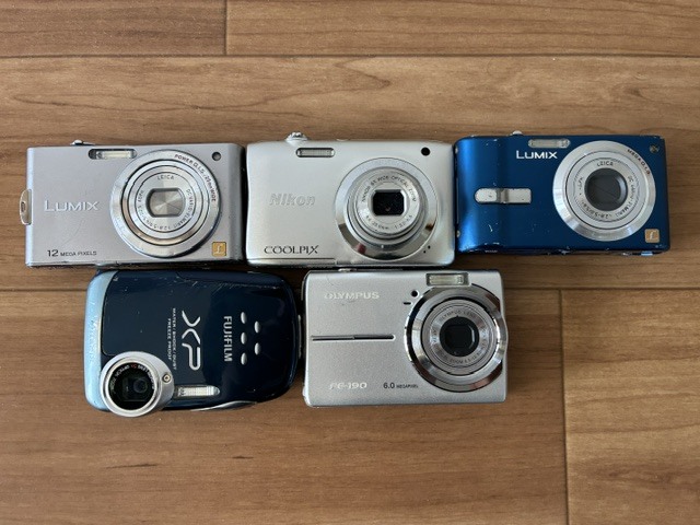デジカメ 5台まとめて Nikon LUMIX オリンパス 富士フィルム拍卖