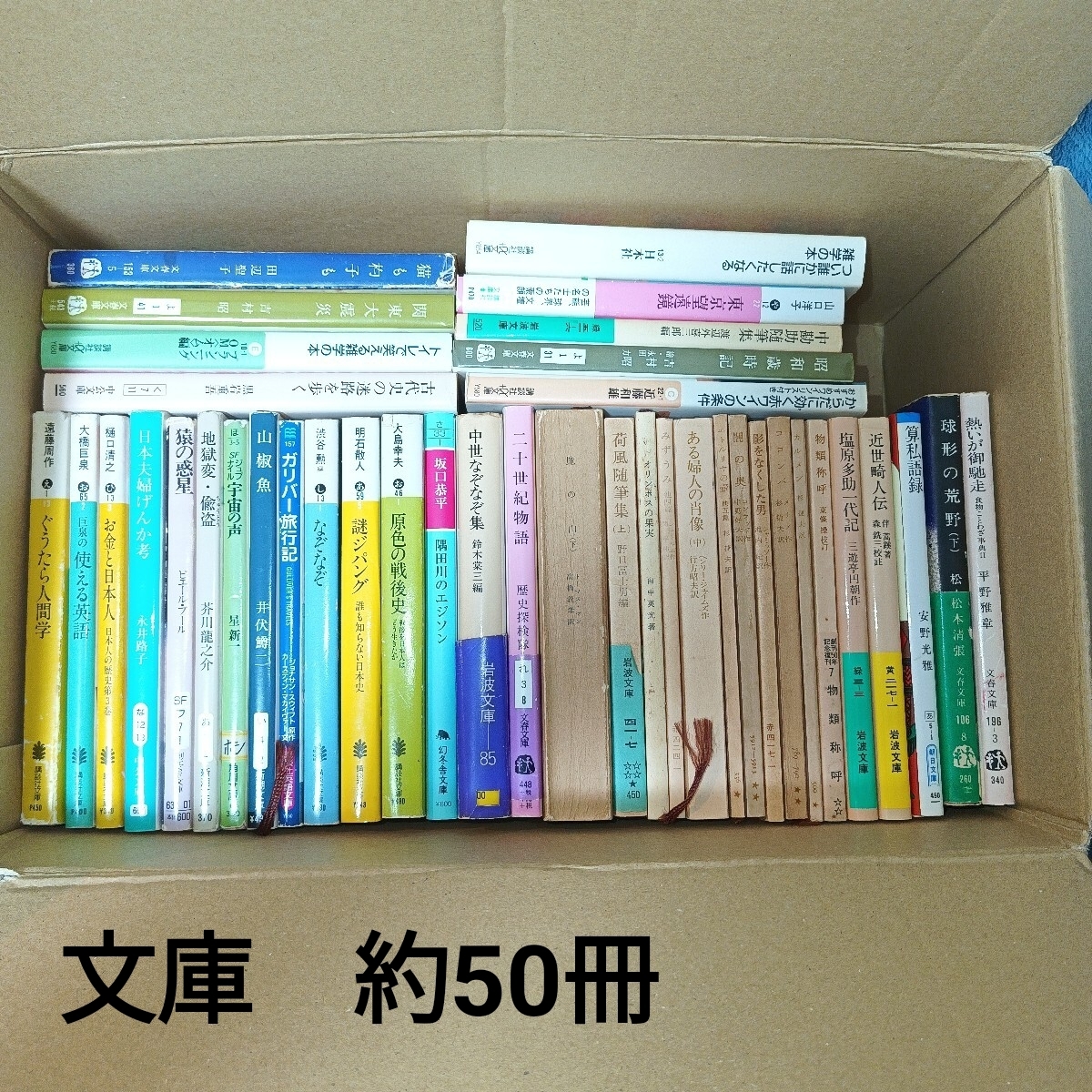 文庫本│まとめ売り│100サイズ│約50冊拍卖