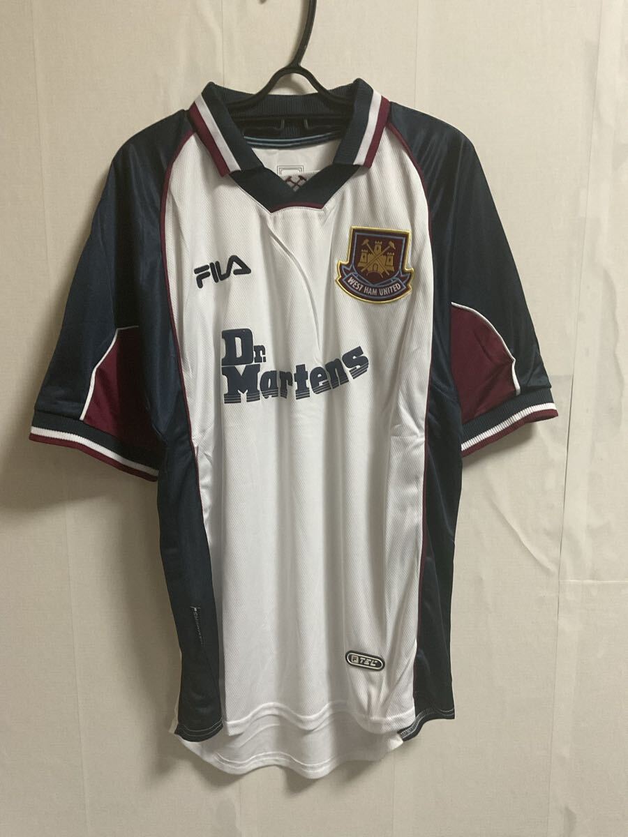 ウェストハム ドクターマーチン 99/00 FILA 美品拍卖