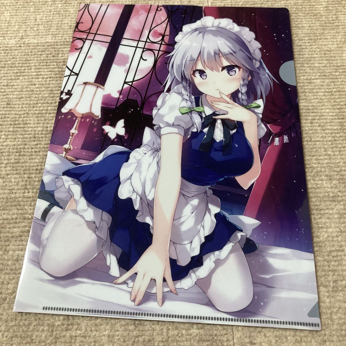 670 東方Project A4クリアファイル 十六夜咲夜宮瀬まひろ アールグレイ拍卖
