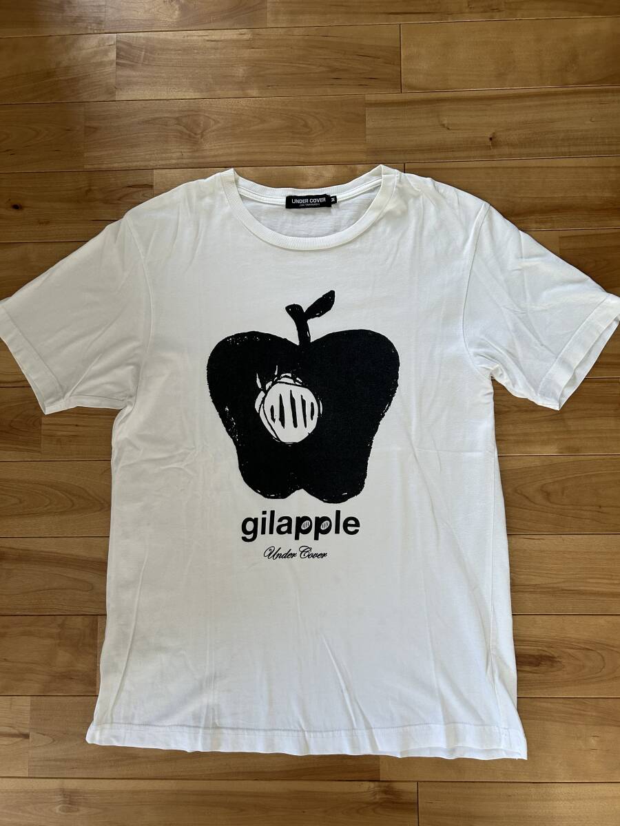 アンダーカバー UNDERCOVER 2013ss gilapple 半袖Tシャツ サイズM 白WHITE 拍卖