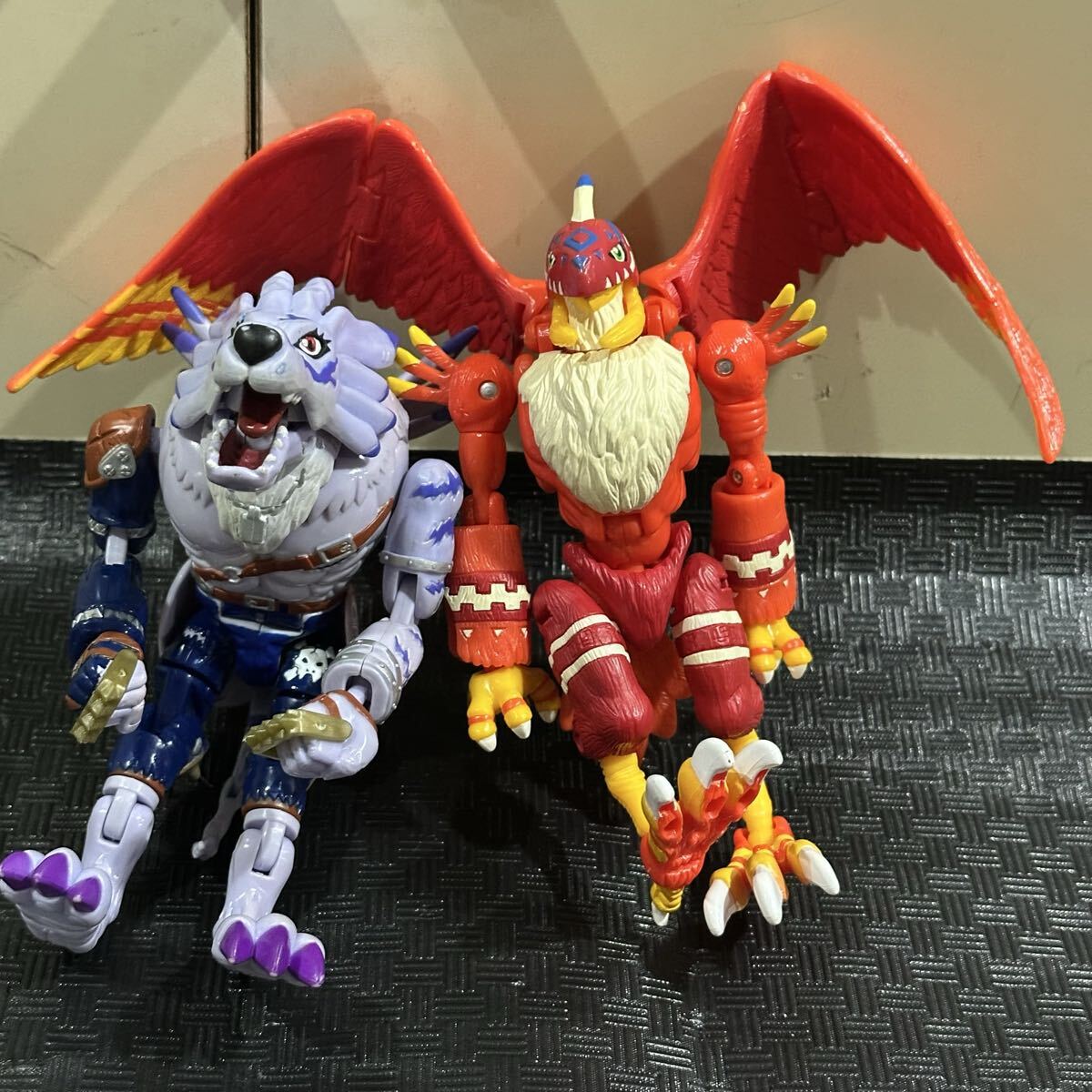 デジモン デジモンアドベンチャー 超進化シリーズ フィギュア ガルルモン ワーガルルモン / バードラモン ガルダモン 2点セット digimon拍卖