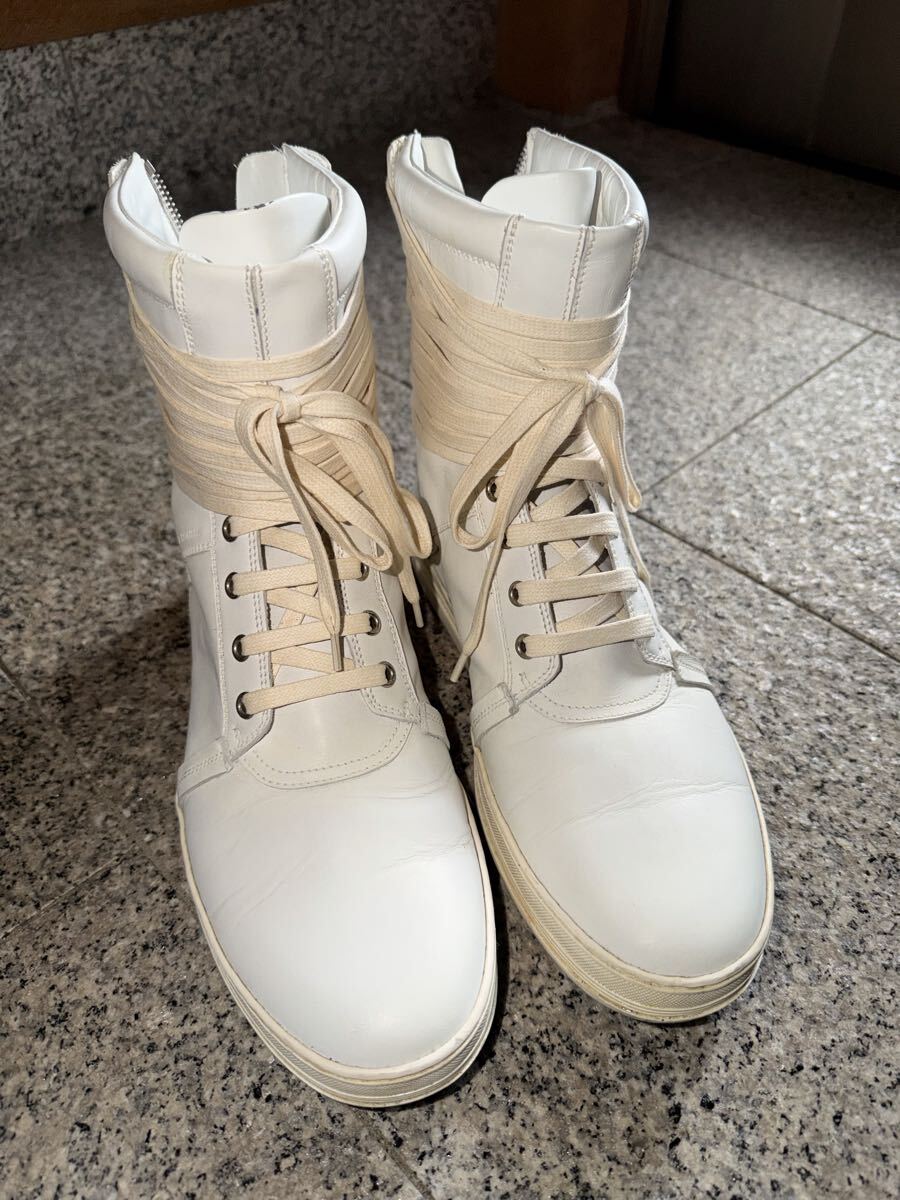 Dior Homme バックジップハイカットスニーカー 41 美品拍卖
