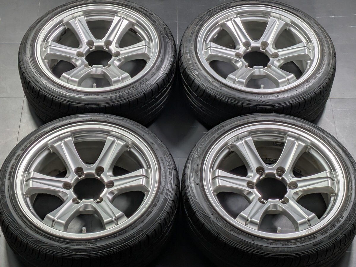 ◆200系ハイエース用◆ ウェッズ キーラー 17インチ PCD139.7/6H 7.5J+23 205/45R17 レジアスエース Weds KEELER拍卖