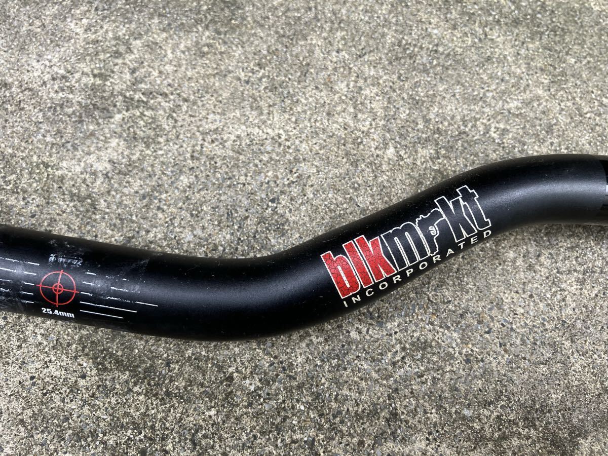 blk mrkt INCORPORATED 自転車 ハンドルバー 25.4mm ブラック badaboom拍卖