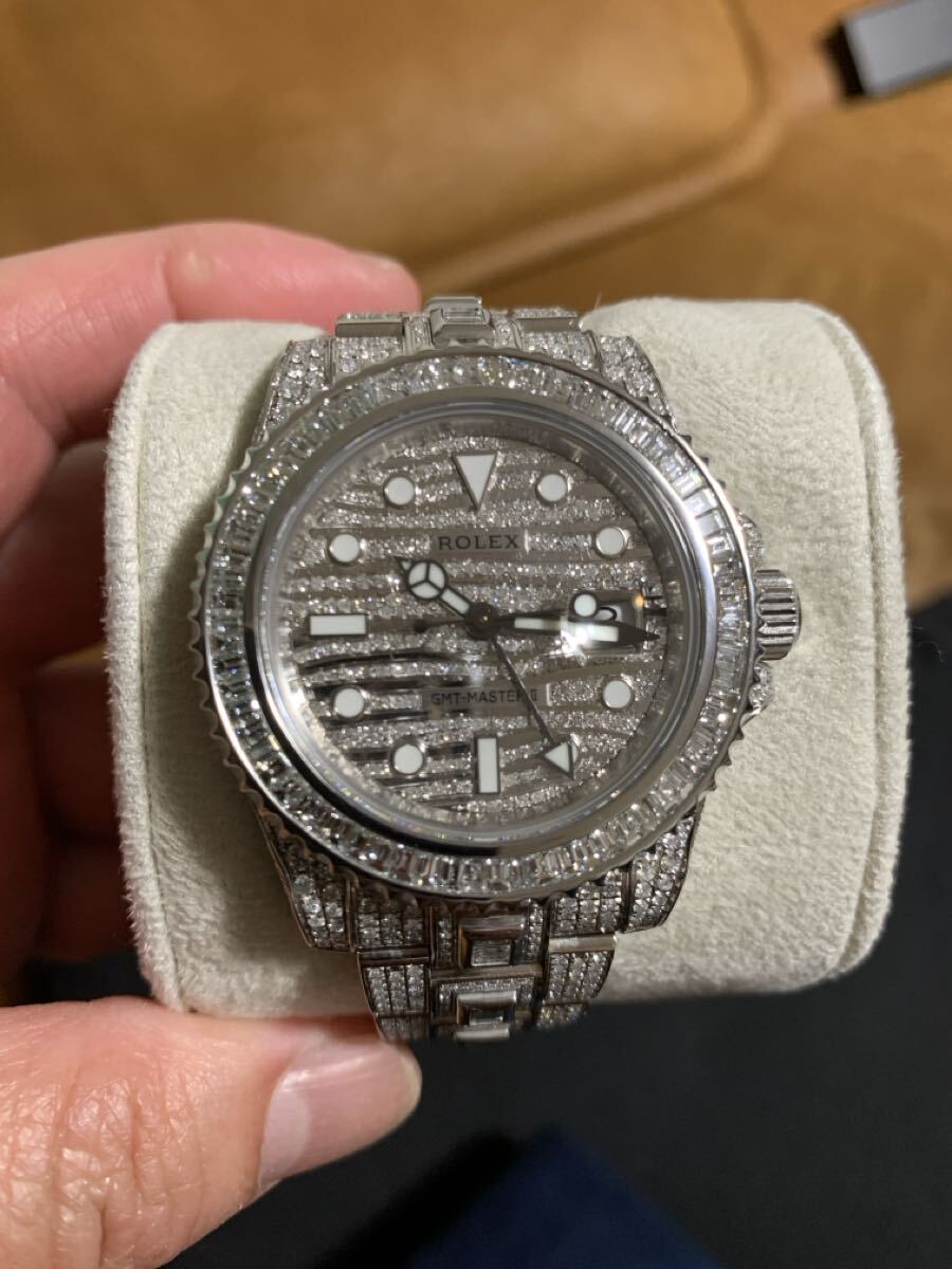 ROLEX GMTマスターⅡ ICE アフターダイヤ拍卖