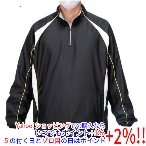 爆買XANAX(ザナックス) S サイズ 長袖ハーフジップ ブレーカージャケット BGC2100S ブラック×ホワイト拍卖