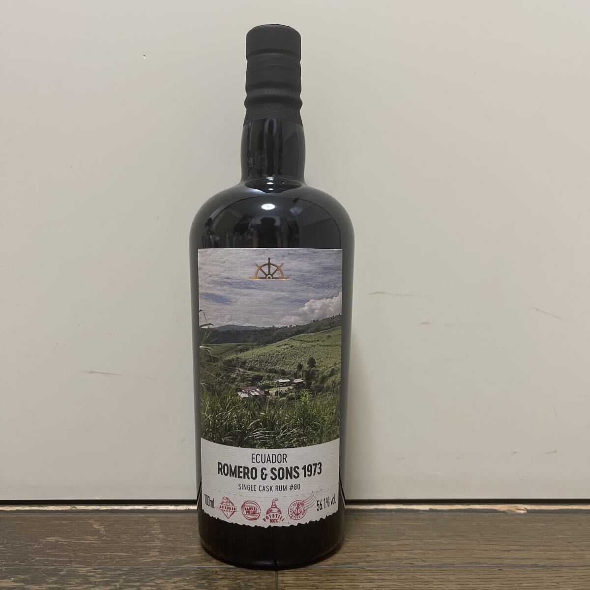 ロメロ&サンズ 1973 48年 シングルカスクラム 56.1% 700ml 拍卖