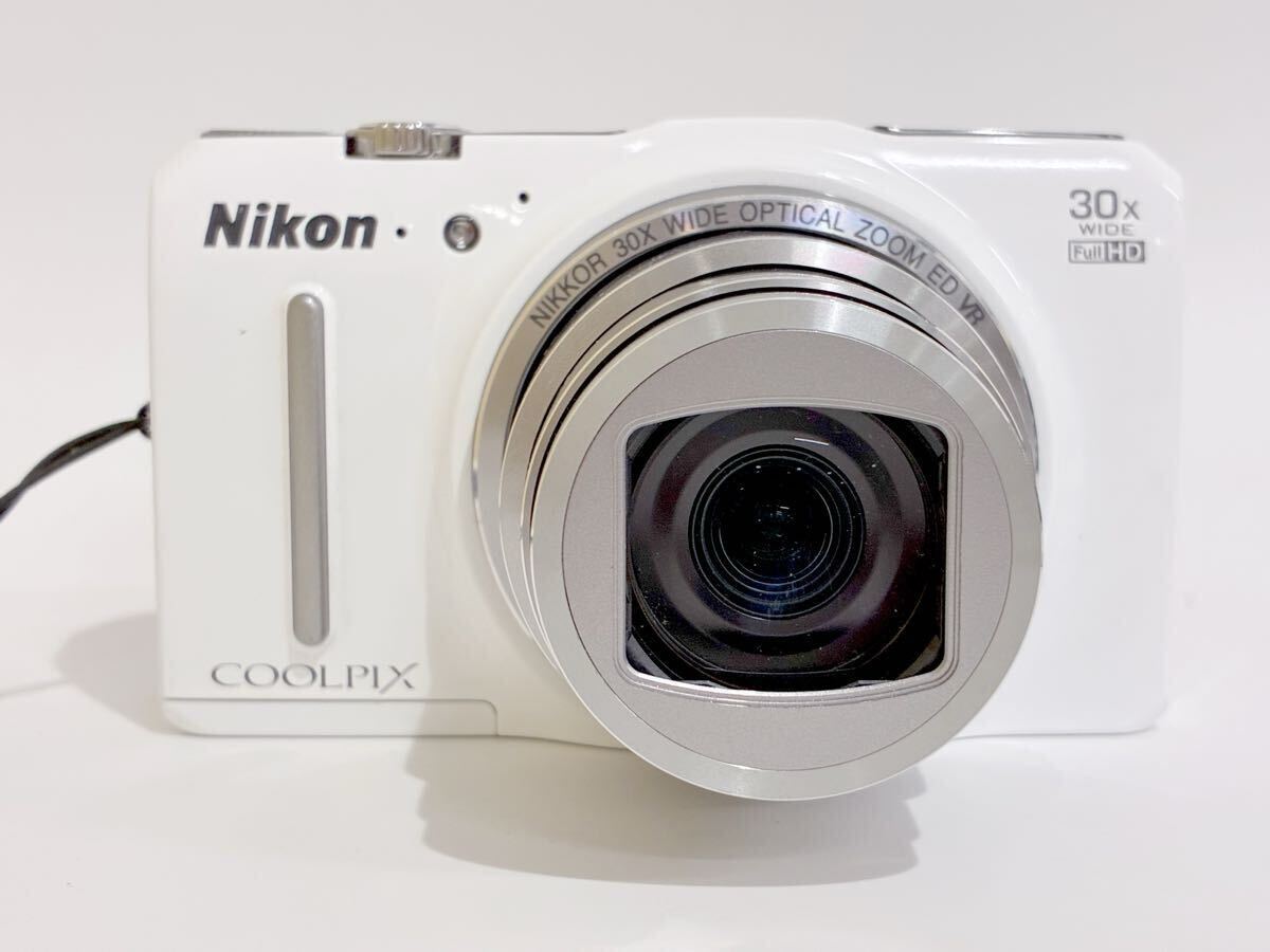 Nikon ニコン COOLPIX クールピクス S9700 ホワイト デジカメ コンパクトデジタルカメラ拍卖