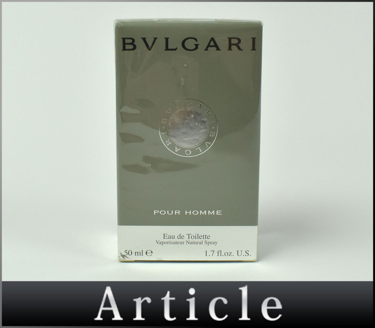 257643◇未使用 BVLGARI ブルガリ プールオム オードトワレ 香水 フレグランス スプレー式 EDT POUR HOMME メンズ 小物 箱付/ G拍卖