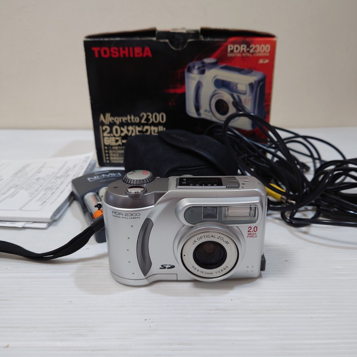 1円スタート 現状渡し 東芝 TOSHIBA デジタルカメラ PDR-2300 レトロ デジカメ カメラ 光学拍卖
