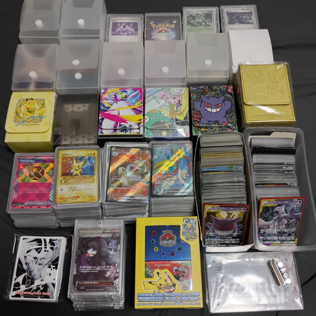 ■正規品■大量まとめ売り ポケモンカード ポケカ 引退品 コレクション整理 SAR SR AR プロモ ピカチュウ 等 高額カード 詳細不明拍卖