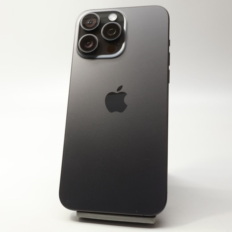 Apple iPhone15 Pro Max 256GB ブラックチタニウム A3105 MU6P3J/A バッテリ82% ■SIMフリー★Joshin6717【1円開始・送料無料】拍卖