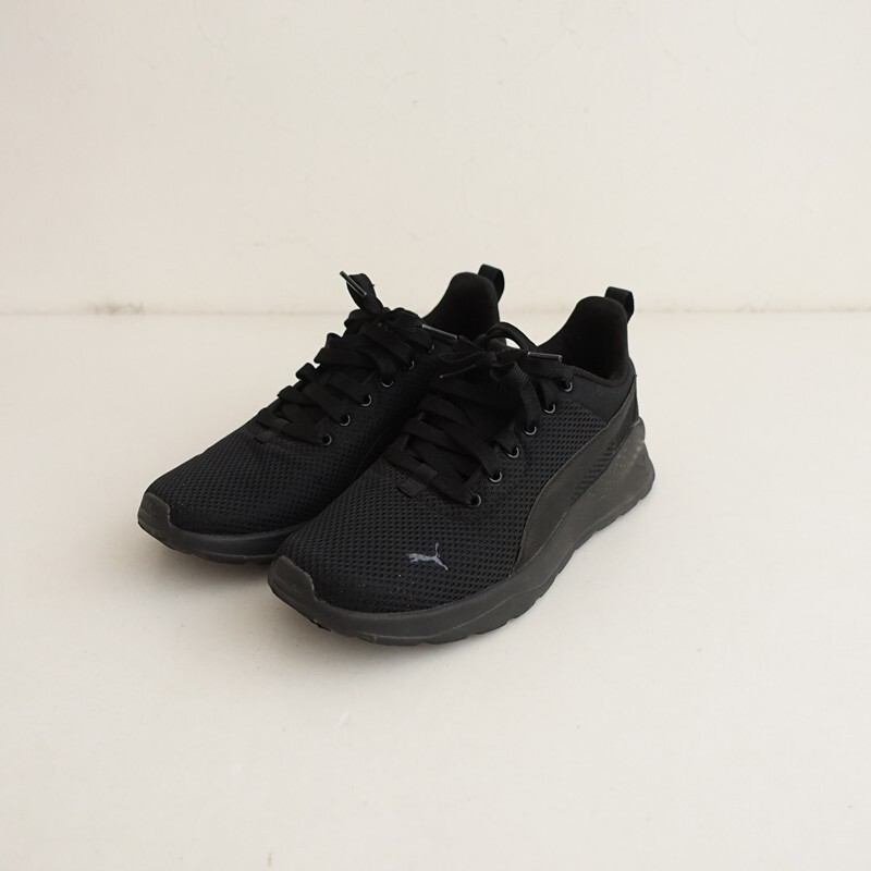 プーマ PUMA *アンザラン ライトスニーカー UK5.5/EUR38.5/US6.5/CM24.5/24.5*黒メッシュ0526(sh10-2605-66)【10F62】拍卖