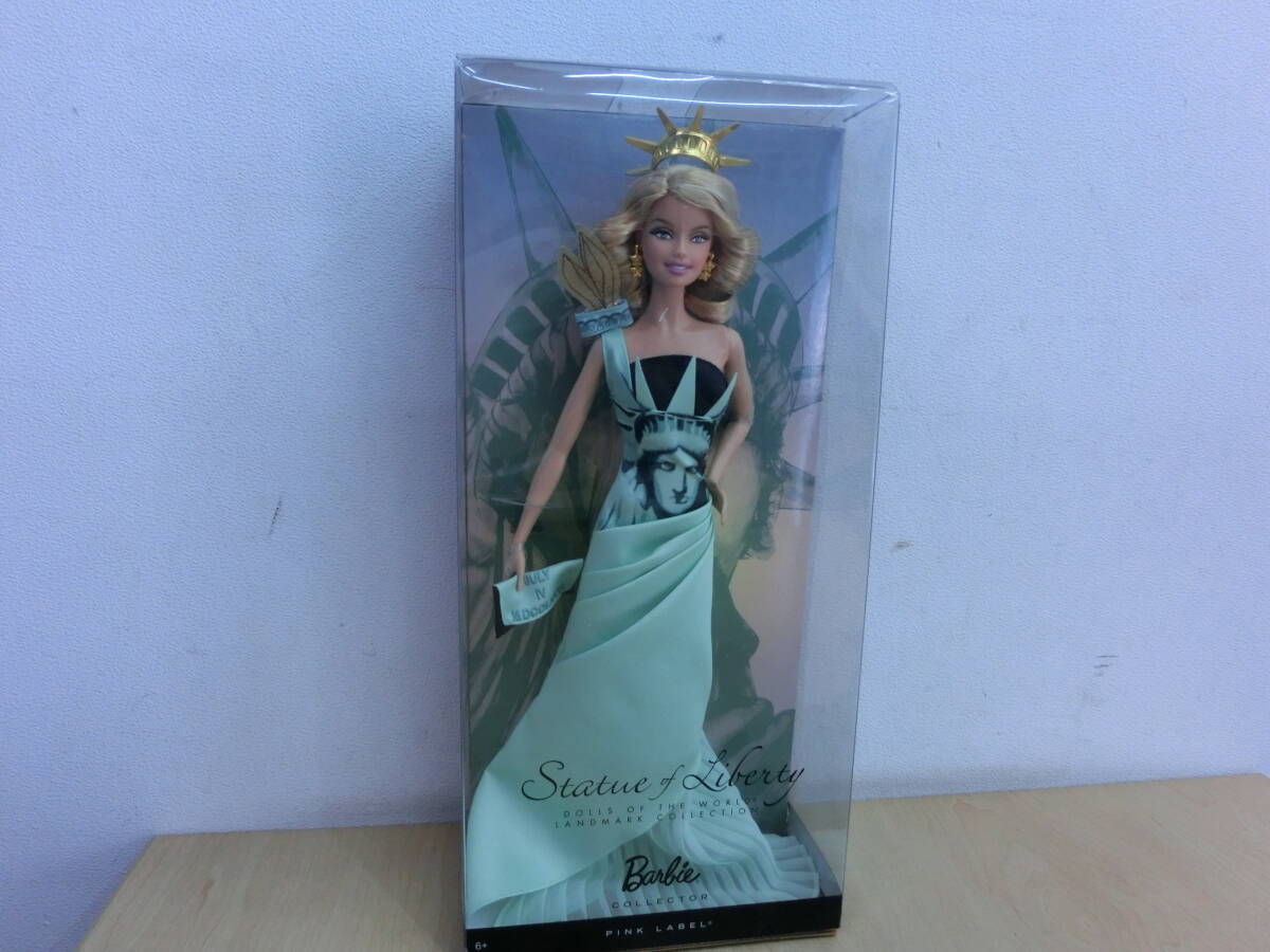 Bn-17 Barbie バービー 自由の女神 DOLLS OF THE WORLD LANDMARK COLLECTION拍卖