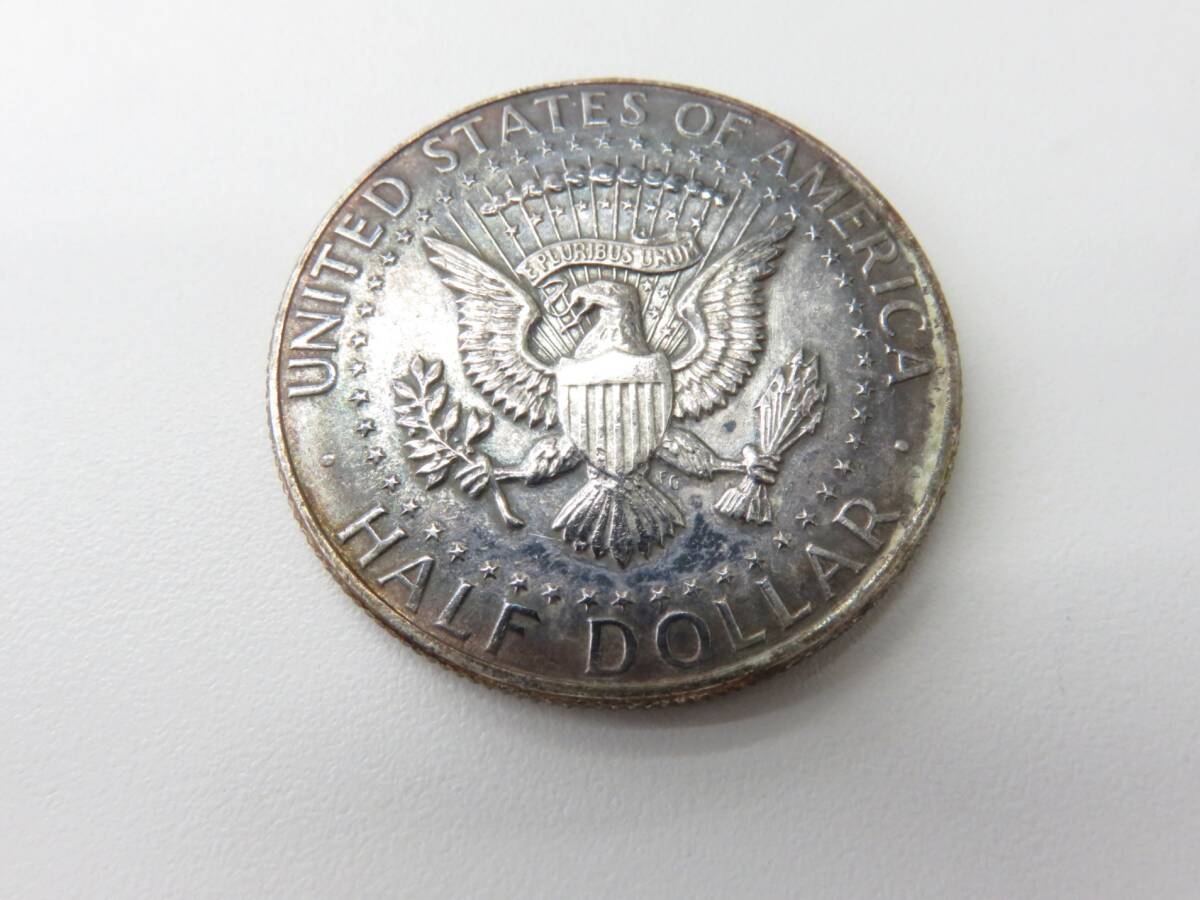 2709 古銭祭 アメリカ 1964年 ハーフダラー銀貨 約12.4g 約30.6mm 50セント ケネディ 外国銭 リバティコイン 50セント 長期保管品 現状渡し拍卖