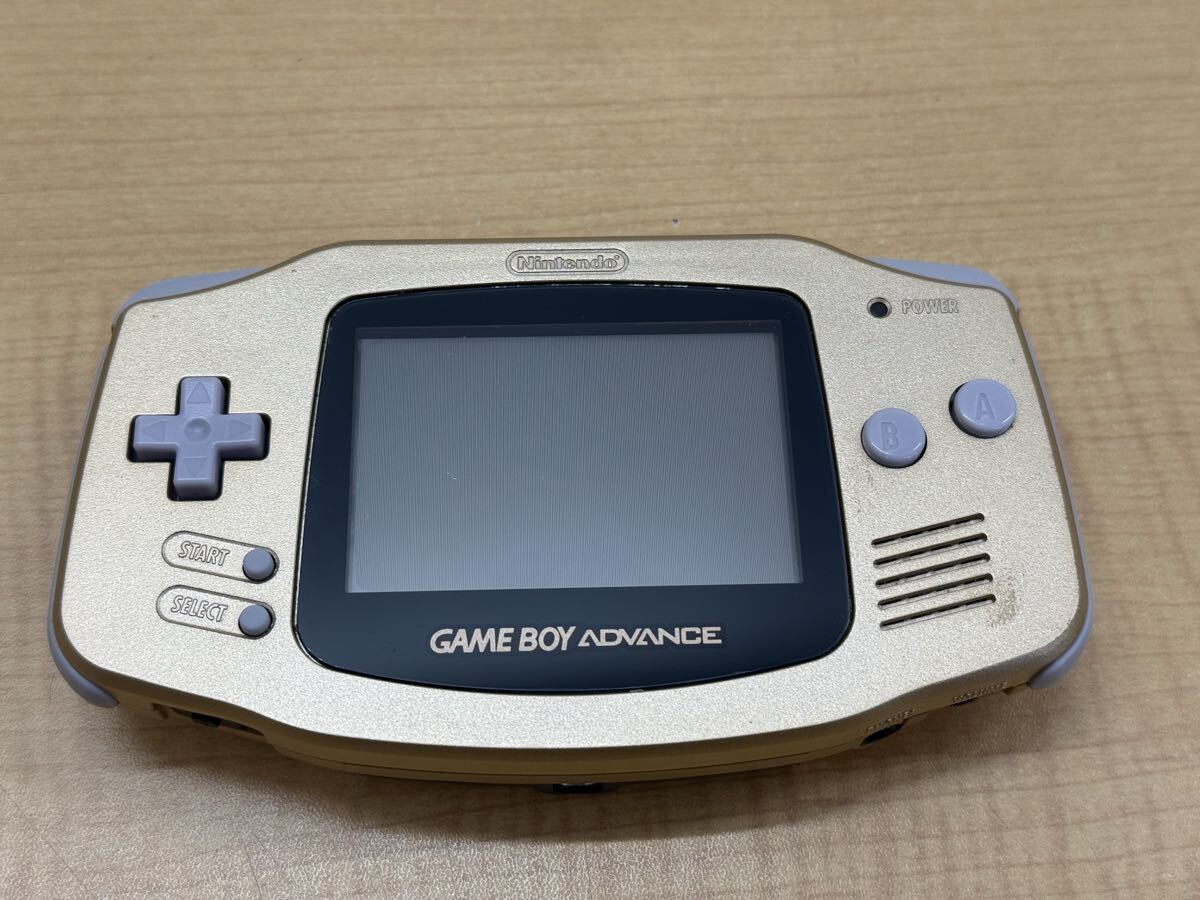 nD コンパクト GAMEBOY ADVANCE AGB-001 本体 GBA ゲームボーイアドバンス Nintendo 任天堂 ニンテンドー ※通電のみ確認、現状品拍卖