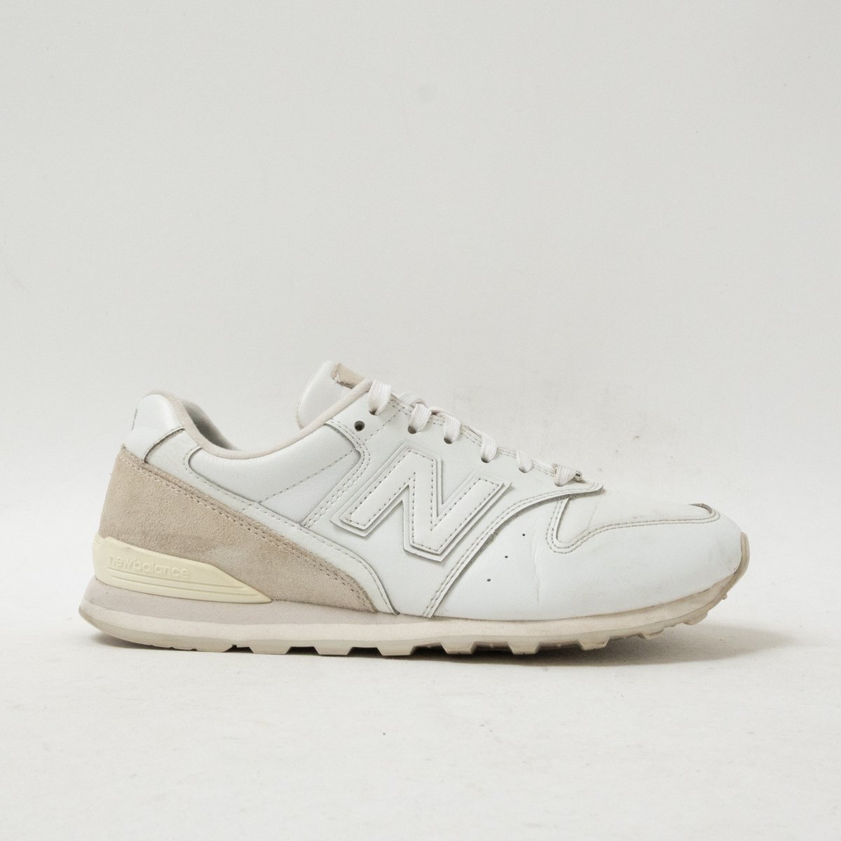 【1円スタート】 New Balance ニューバランス D WL996FPS US7 24cm ウィメンズ専用LIFESTYLEモデル レザー スエード ホワイト NB 996拍卖