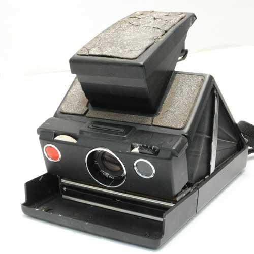 【中古品・ジャンク品】外観ヒビ割れ フィルム室カバーなし 付属品なし 動作未確認 現状渡し ポラロイド POLAROID SX-70拍卖