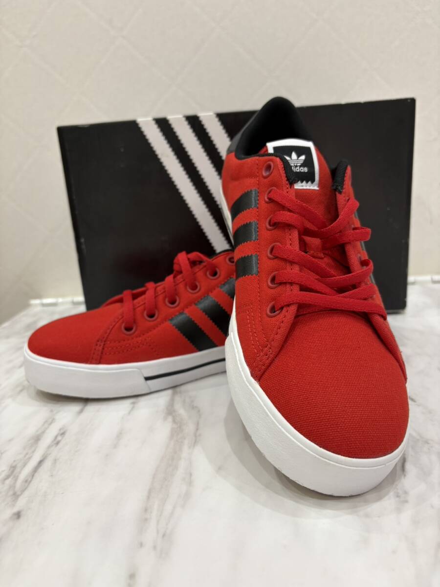 【SB14458】美品 adidas アディダス ADICOURT アディダス スケートボーディング アディコート 26.5cm 箱有拍卖
