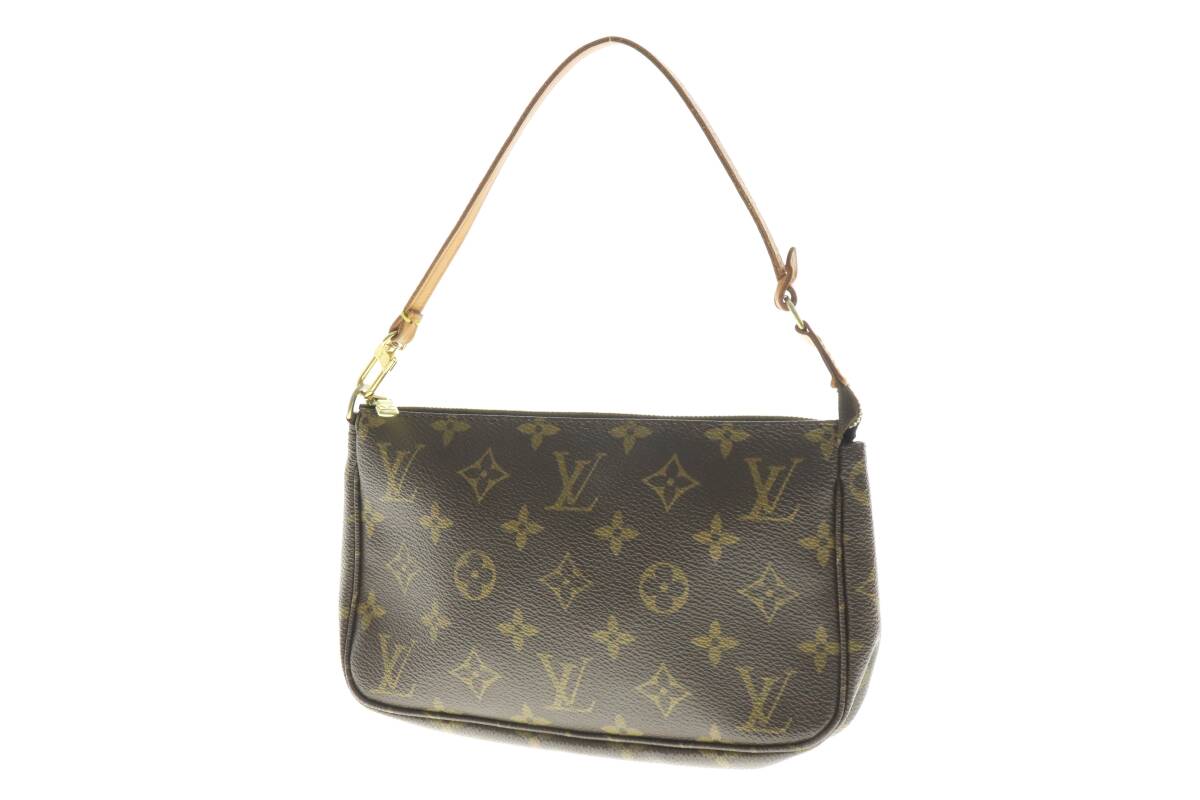 LCIQ8-6-17 LOUIS VUITTON ルイヴィトン アクセサリーポーチ アクセソワール モノグラム ポーチ SD0052 レディース ブラウン 中古拍卖