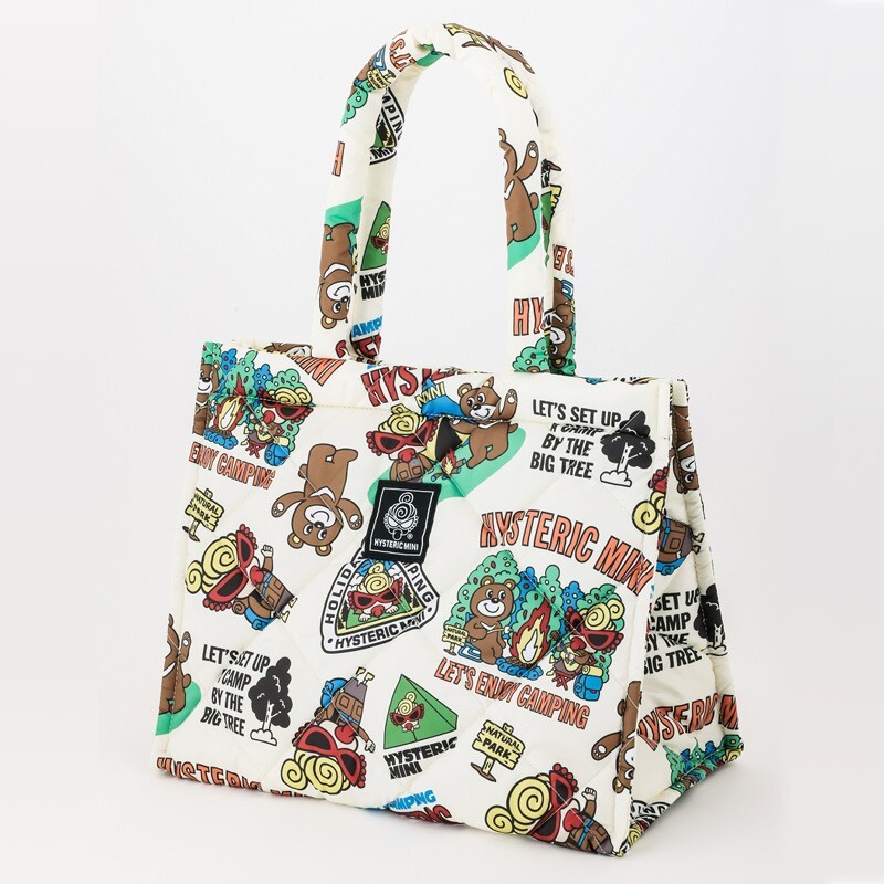+ 300 ヒステリックミニ CAMP MINI ver.スクエアバッグとステッカー 送料660円拍卖