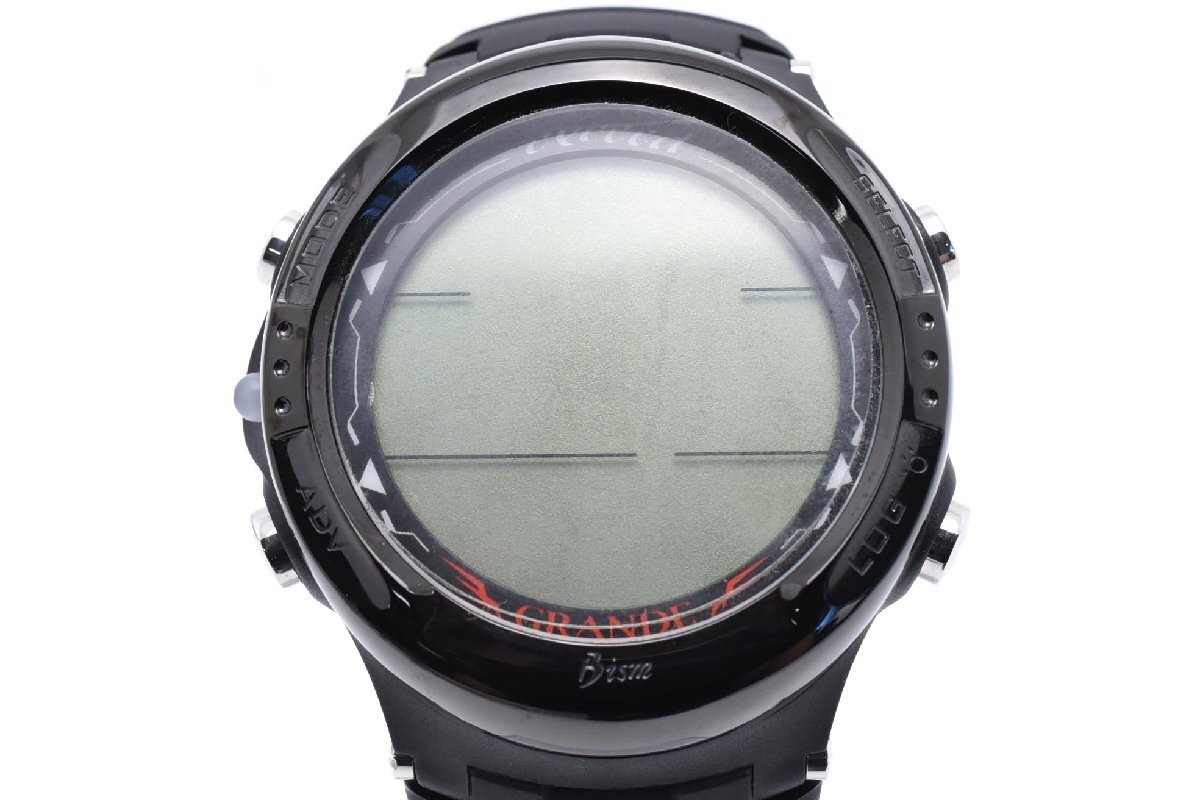 BISM ビーイズム DIVE GRANDE DUO ダイブ グランデ デュオ グレー デジタル ラウンド Quartz メンズ 腕時計拍卖