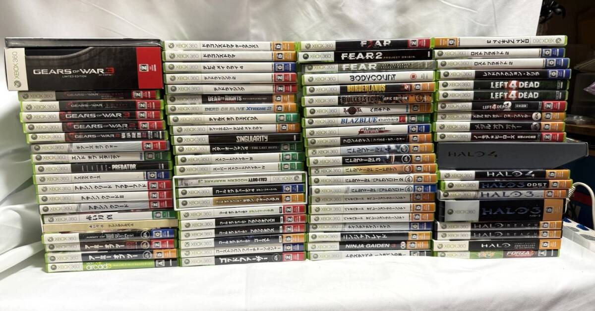 XBOX360 ソフトまとめ売り 82枚 傷小 80%美品 ダブりあり 送料込み拍卖