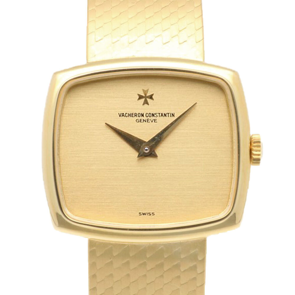 ヴァシュロン・コンスタンタン 腕時計 18金 K18イエローゴールド 手巻き レディース 1年保証 VACHERON CONSTANTIN 中古 美品拍卖