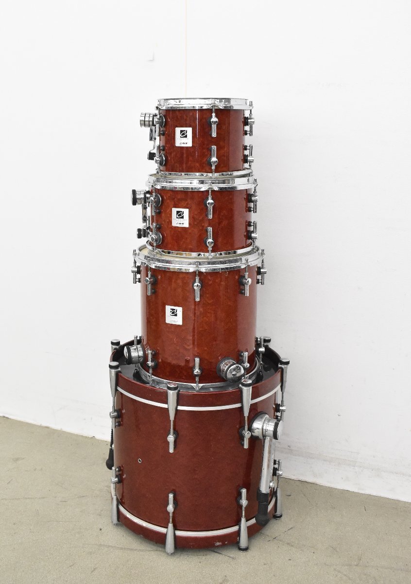 【 C 】k3280 SONOR DESIGNER SERIES MAPLE LIGHT SHELLドラムセット 4点 ソナー 180818拍卖