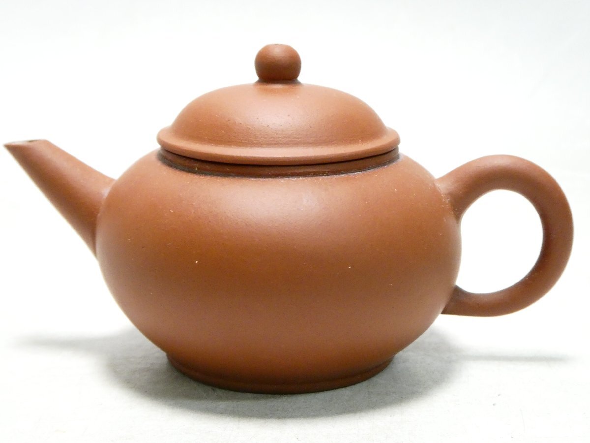 061608 中国美術 中国 宜興惠孟臣製 朱泥 急須 水注 煎茶道具 茶道具 茶器拍卖