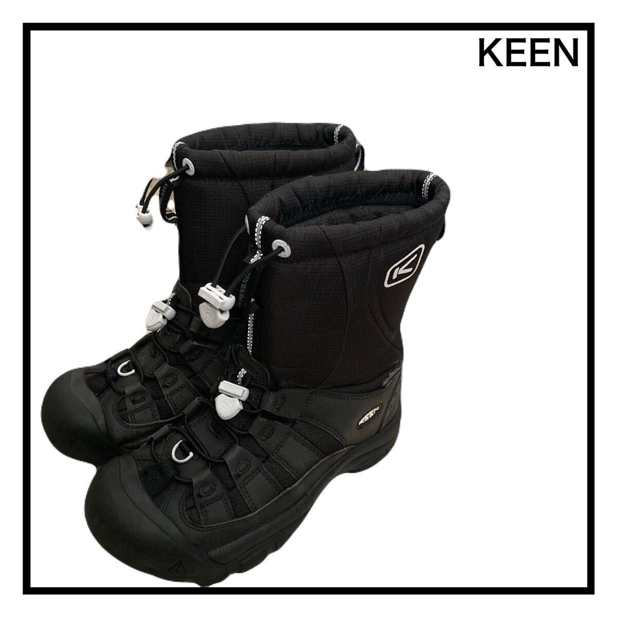 KEEN スノーブーツ シューズ 保温 靴 レディース ブラック 23.0㎝拍卖