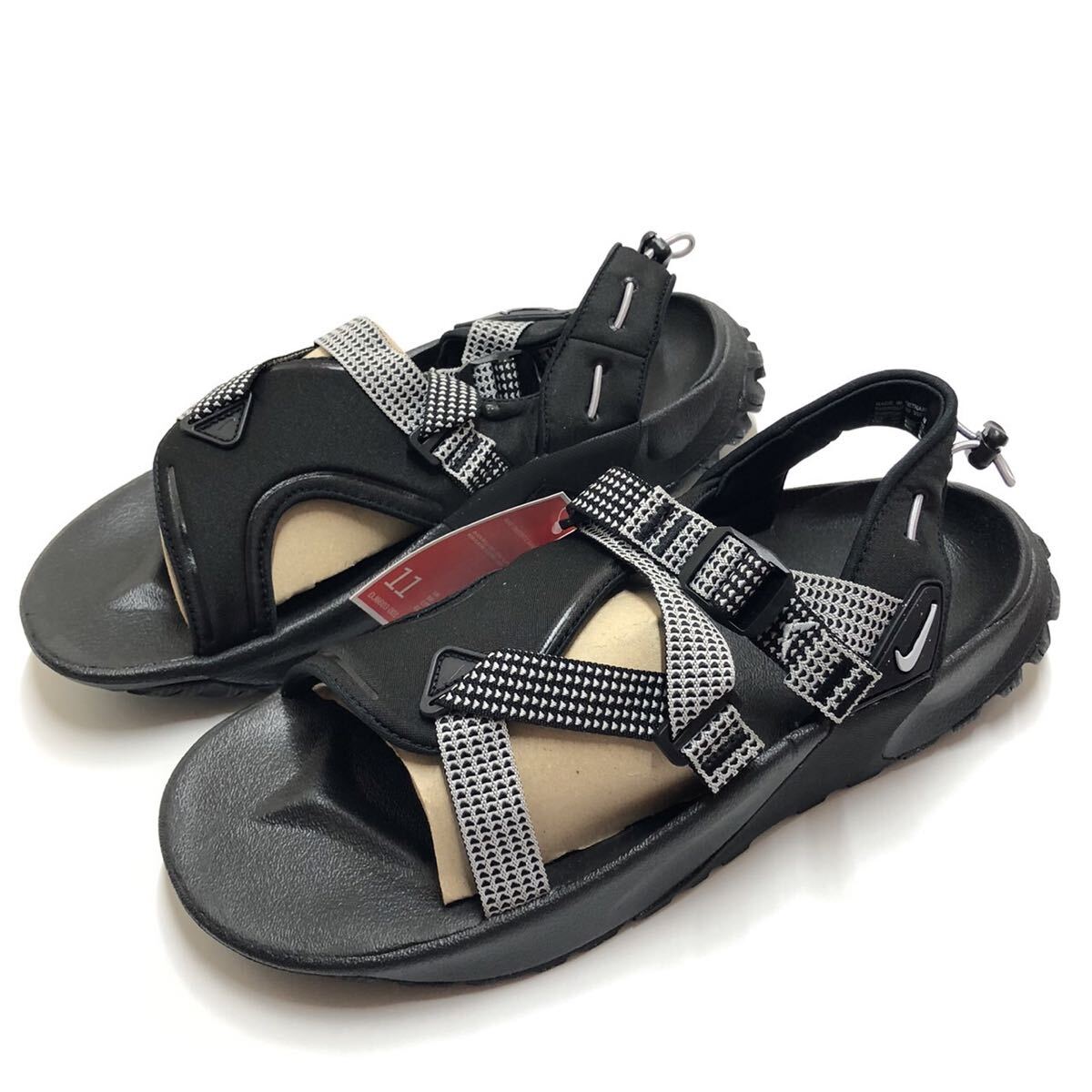 NIKE ONEONTA SANDAL BLACK/WOLF GREY-PURE PLATINUMナイキ ONEONTA サンダルdj6603-001サイズ29㎝拍卖