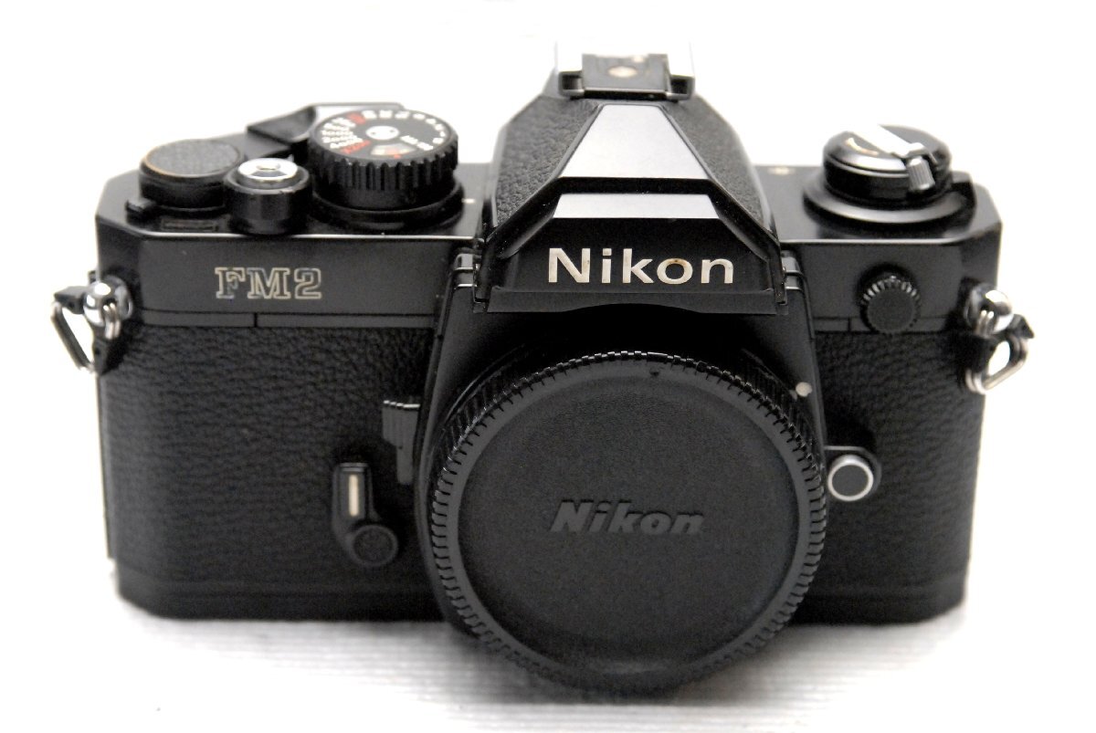 Nikon ニコン人気の高級一眼レフカメラ NEW FM2(黒)ボディ 希少な作動品(腐食なし)拍卖
