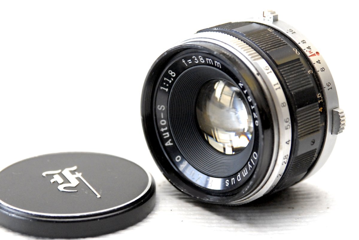 OLYMPUS オリンパス純正 PEN用 Zuiko 38mm 単焦点レンズ 1:1.8 希少な作動品拍卖