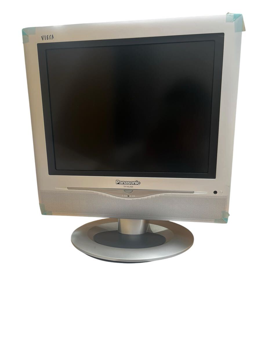 美品 Panasonic 液晶テレビ TH-14LA20 2005年製 未使用品 14V型 回転式スタンド拍卖