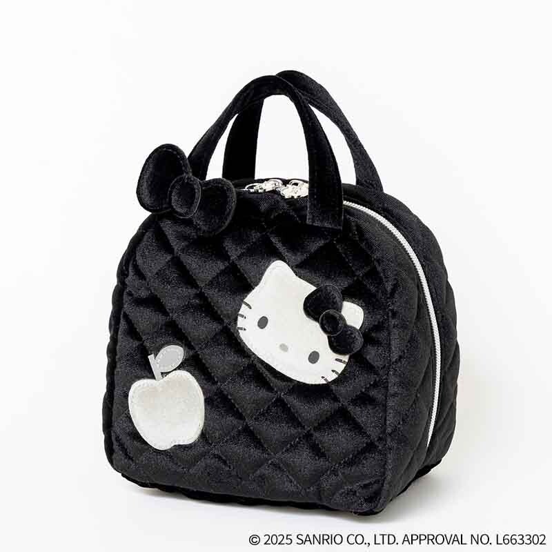 2 195 VELOUR BLACK ver. ハローキティ×ブリルミー ズボラに優しいコスメポーチ 送料450円拍卖