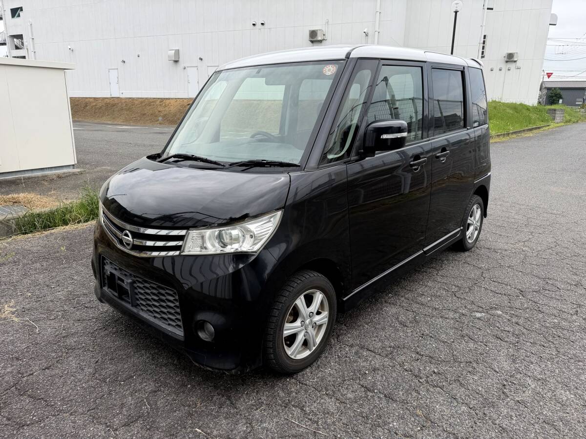 H22 ニッサン ルークス ハイウエイスター ETC プッシュスターター 片側パワスラ シートヒーター 14アルミ拍卖