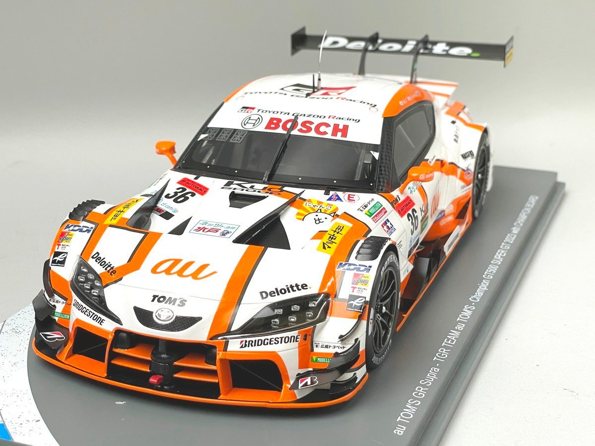SPARK スパーク 1/18 Toyota トヨタ au TOM'S GRスープラ スーパーGT500 2023 #36 18SGT2023拍卖