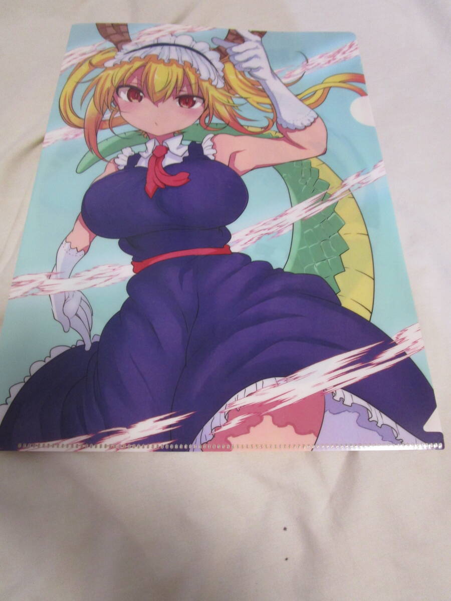 【い6097】小林さんちのメイドラゴン クリアファイル拍卖