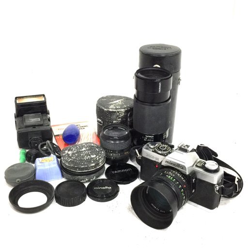1円 MINOLTA XG-E MD ROKKOR 1:1.7 50mm 一眼レフ マニュアルフォーカス フィルムカメラ 含む まとめセット B3879拍卖