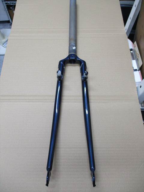 新品純正品★RALEIGH RFT フロントフォーク アガトブルー拍卖