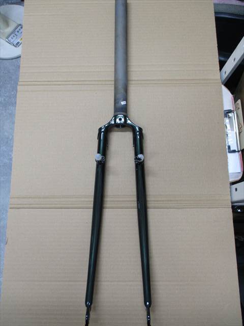 新品純正品★RALEIGH RFT フロントフォーク クラブグリーン拍卖